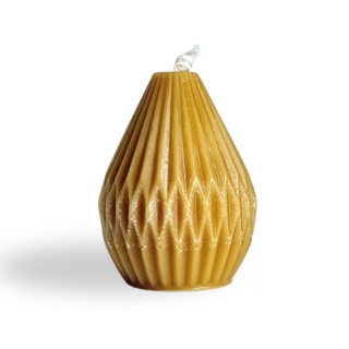 Kropla miodu — Świeca z wosku pszczelego (130 g)