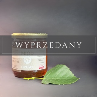 Miód lipowy - 500 g z Pasieki pod Dębami