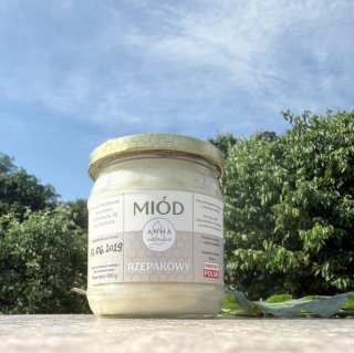 Miód rzepakowy kremowany – 500 g