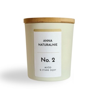 Naturalna świeca zapachowa No. 2 – Miód & Stare Dęby