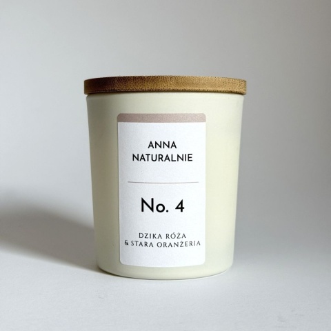 Świeca zapachowa No. 4 – Dzika Róża & Stara Oranżeria