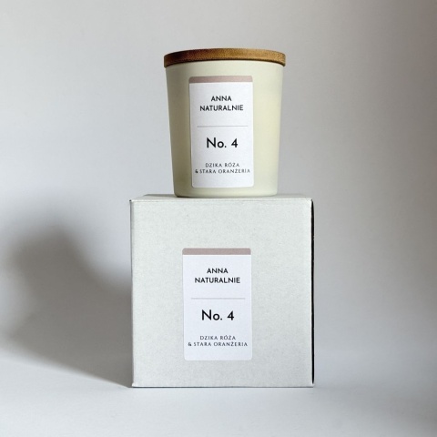 Świeca zapachowa No. 4 – Dzika Róża & Stara Oranżeria